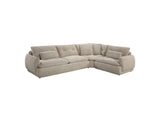 LV04840 Jonina Sectional Sofa with 4 Pillows