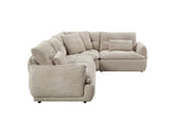 LV04840 Jonina Sectional Sofa with 4 Pillows