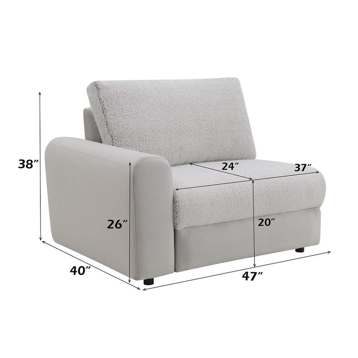 LV04890 Tarrance Modular Power Lf Power Recliner