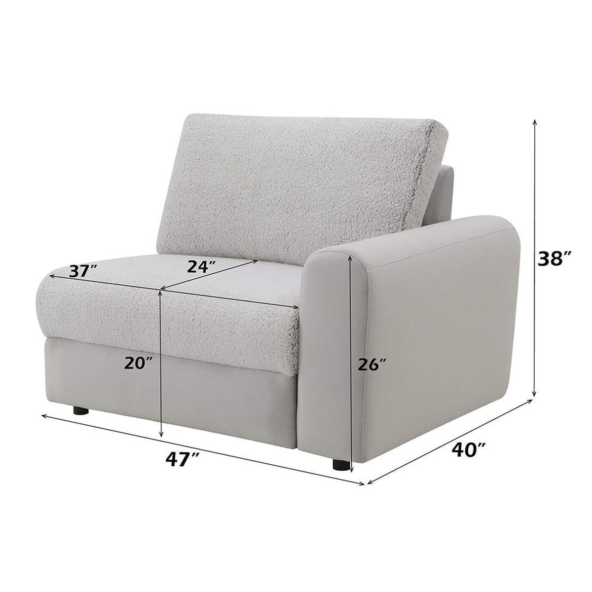 LV04895 Tarrance Modular Rf Power Recliner