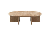 LV05315 Markku Coffee Table with Natural Marble