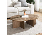 LV05315 Markku Coffee Table with Natural Marble