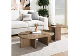 LV05315 Markku Coffee Table with Natural Marble