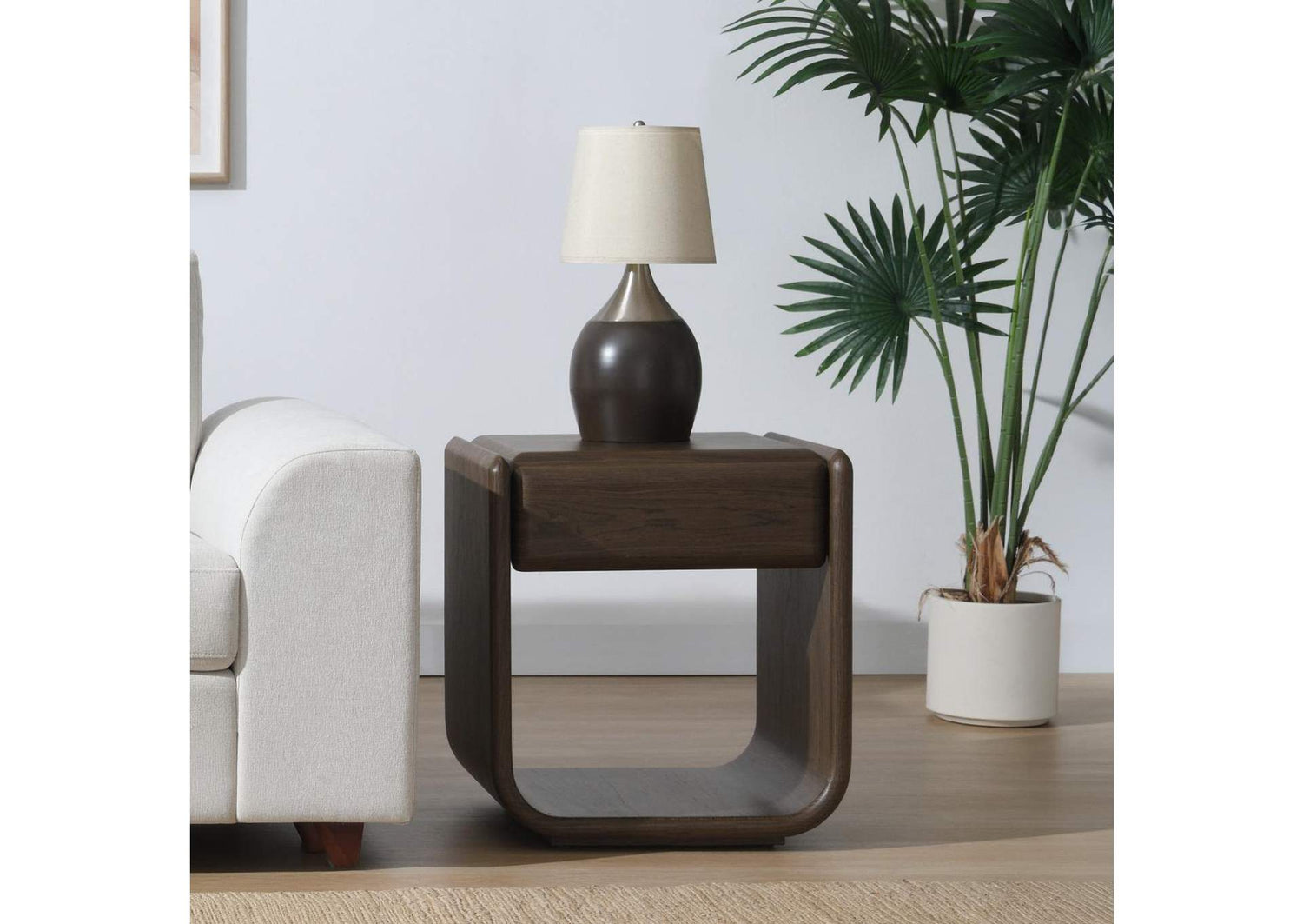 LV05334 Lanza End Table with Drawer