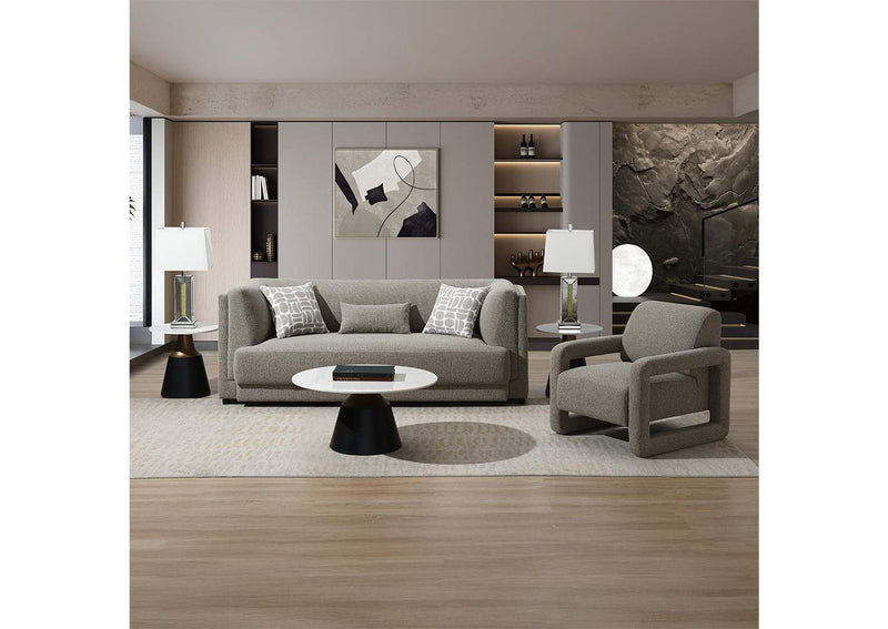 LV05380 Glenda Sofa with 3 Pillows