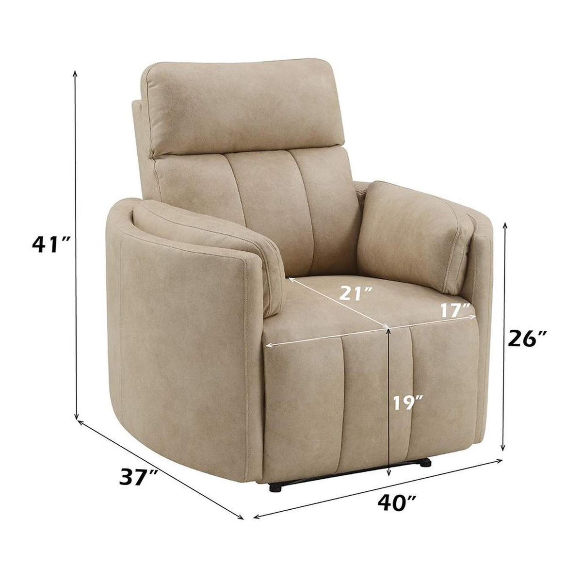 LV05402 Elison Motion Glider Recliner with Swivel