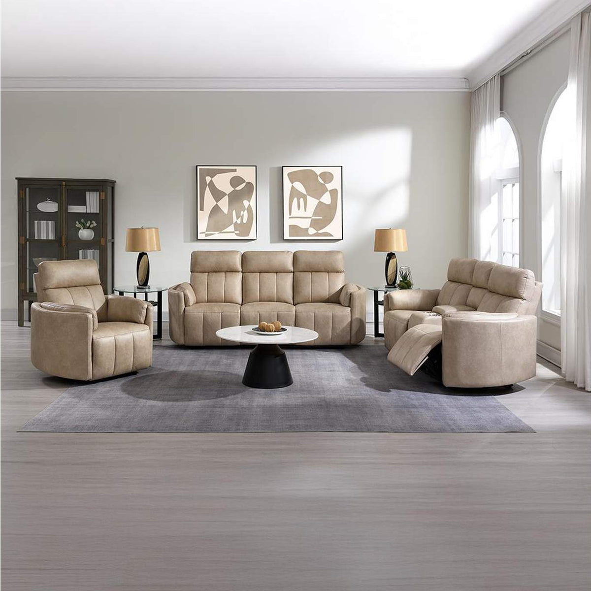 LV05402 Elison Motion Glider Recliner with Swivel