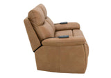 LV05871 Chavis Power Motion Loveseat with USB and Power Headrest