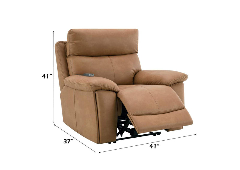 LV05872 Chavis Power Motion Recliner with USB and Power Headrest
