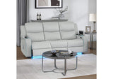 LV05900 Elonzo Power Motion Sofa with Led, Power Headrest and Speaker