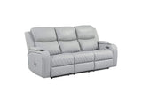 LV05900 Elonzo Power Motion Sofa with Led, Power Headrest and Speaker