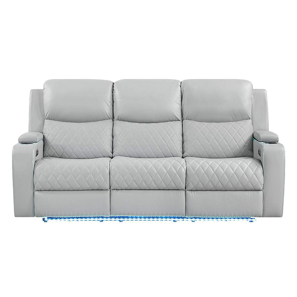 LV05900 Elonzo Power Motion Sofa with Led, Power Headrest and Speaker