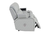 LV05900 Elonzo Power Motion Sofa with Led, Power Headrest and Speaker
