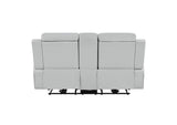LV05901 Elonzo Power Motion Loveseat with Console, Led, Power Headrest and Speaker