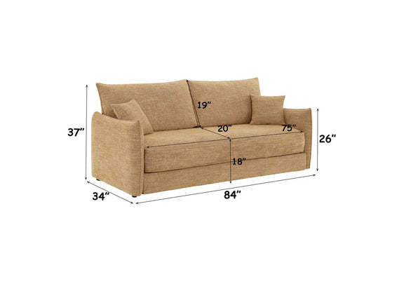 LV05940 Cadie Sofa with 2 Pillows