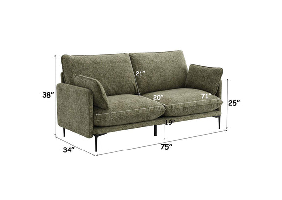 LV05950 Dalton Sofa with 2 Pillows