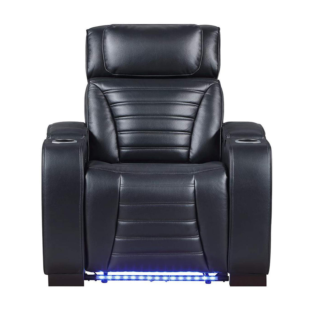 LV06082 Ephron Power Motion Recliner with Power Headrest and Led