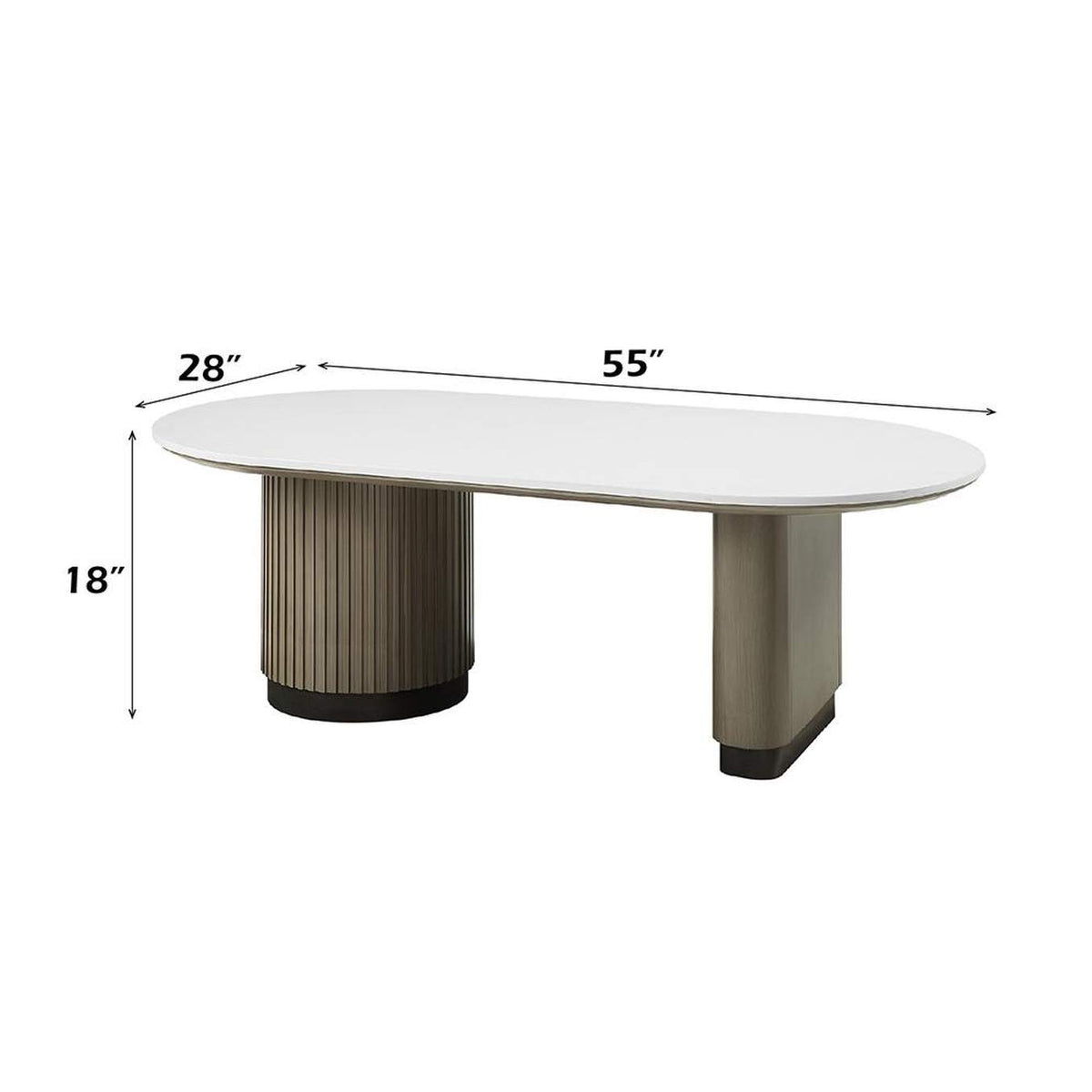 LV06195 Clayten Coffee Table with Engineered Top