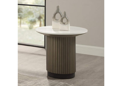 LV06196 Clayten End Table with Engineered Top
