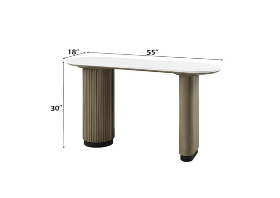 LV06197 Clayten Sofa Table with Engineered Top