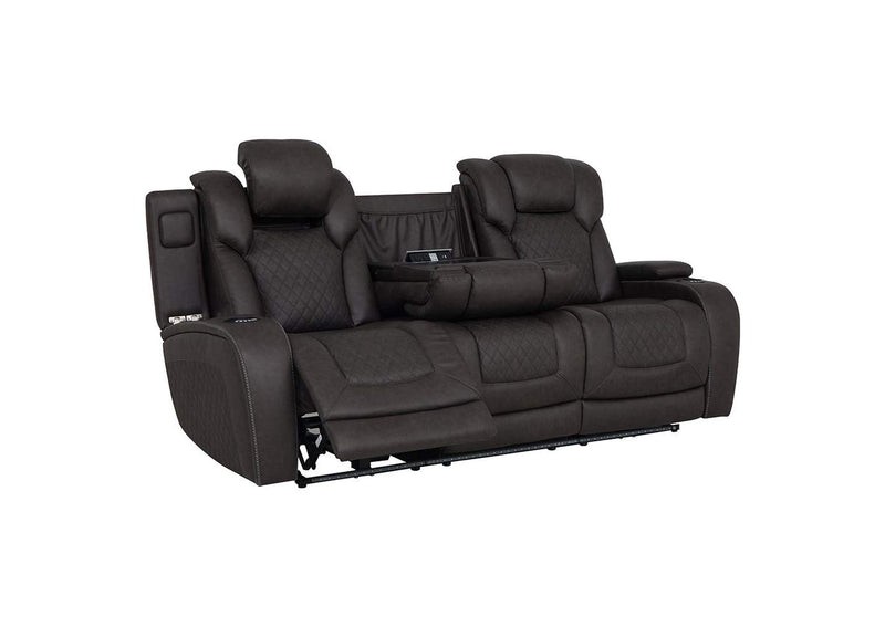LV06220 Wendell Power Motion Sofa with Dropdown Table, Storage, USB and Led