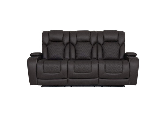 LV06220 Wendell Power Motion Sofa with Dropdown Table, Storage, USB and Led