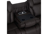 LV06220 Wendell Power Motion Sofa with Dropdown Table, Storage, USB and Led