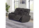 LV06221 Wendell Power Motion Loveseat with Console, Wireless Charger, Storage, USB and Led