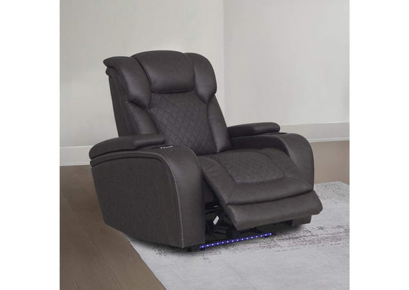 LV06222 Wendell Power Motion Recliner with Storage, USB and Led