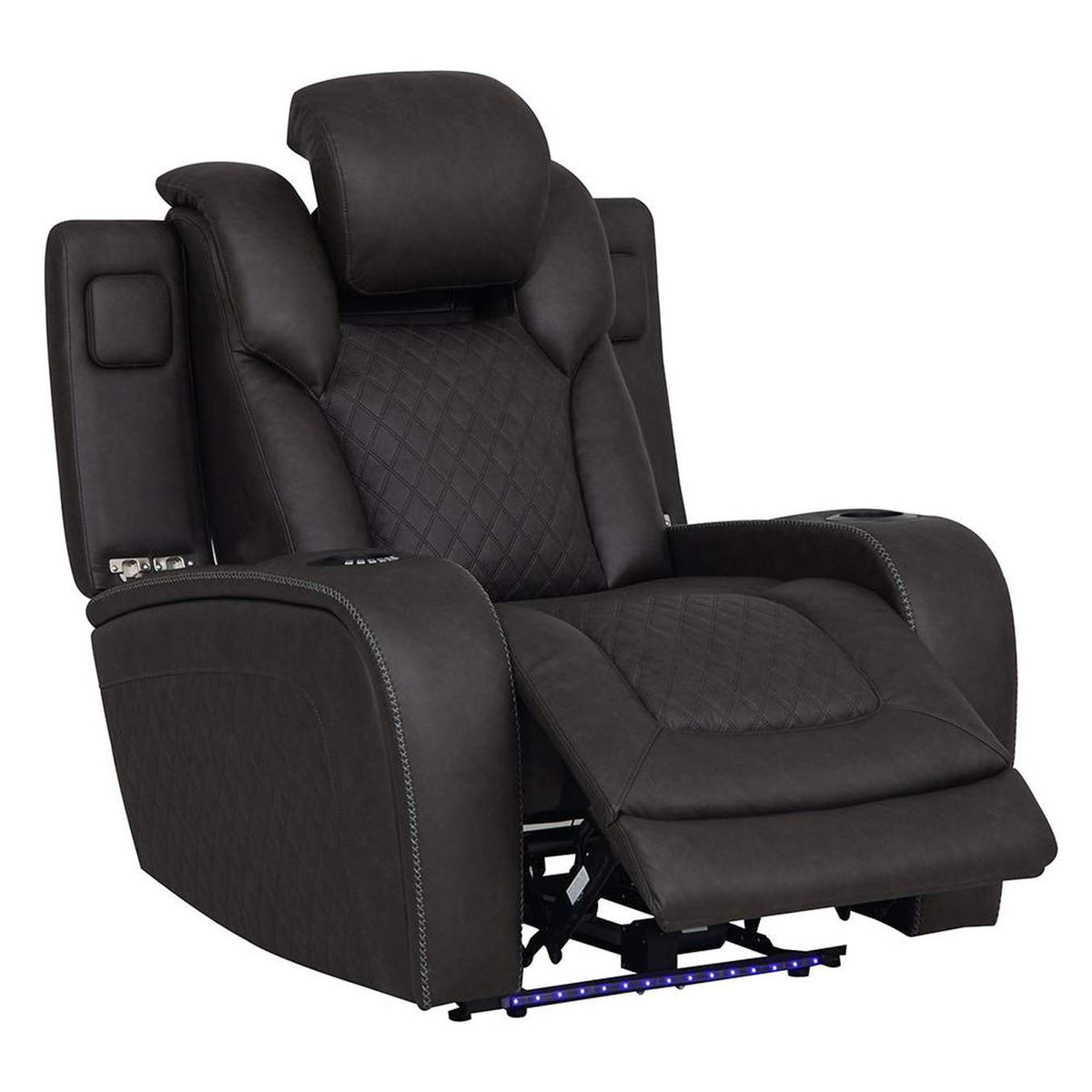 LV06222 Wendell Power Motion Recliner with Storage, USB and Led