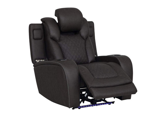 LV06222 Wendell Power Motion Recliner with Storage, USB and Led