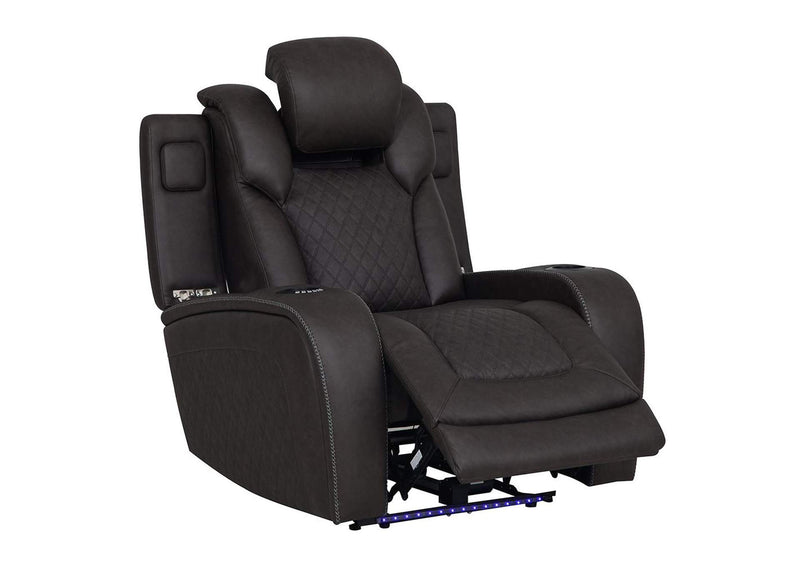 LV06222 Wendell Power Motion Recliner with Storage, USB and Led