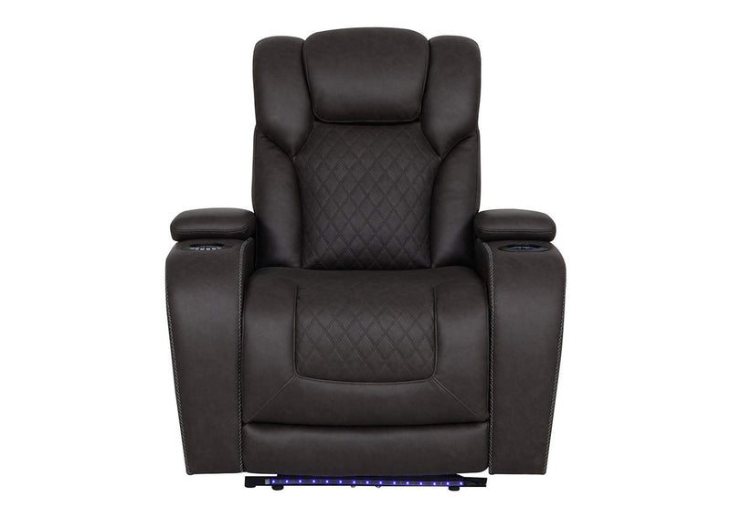 LV06222 Wendell Power Motion Recliner with Storage, USB and Led
