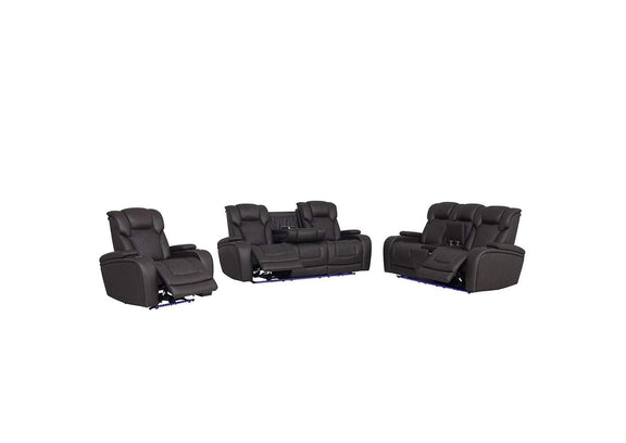 LV06222 Wendell Power Motion Recliner with Storage, USB and Led