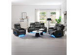 LV06231 Taddeo Power Motion Loveseat with Console, Speaker, USB, Wireless Charger and Led