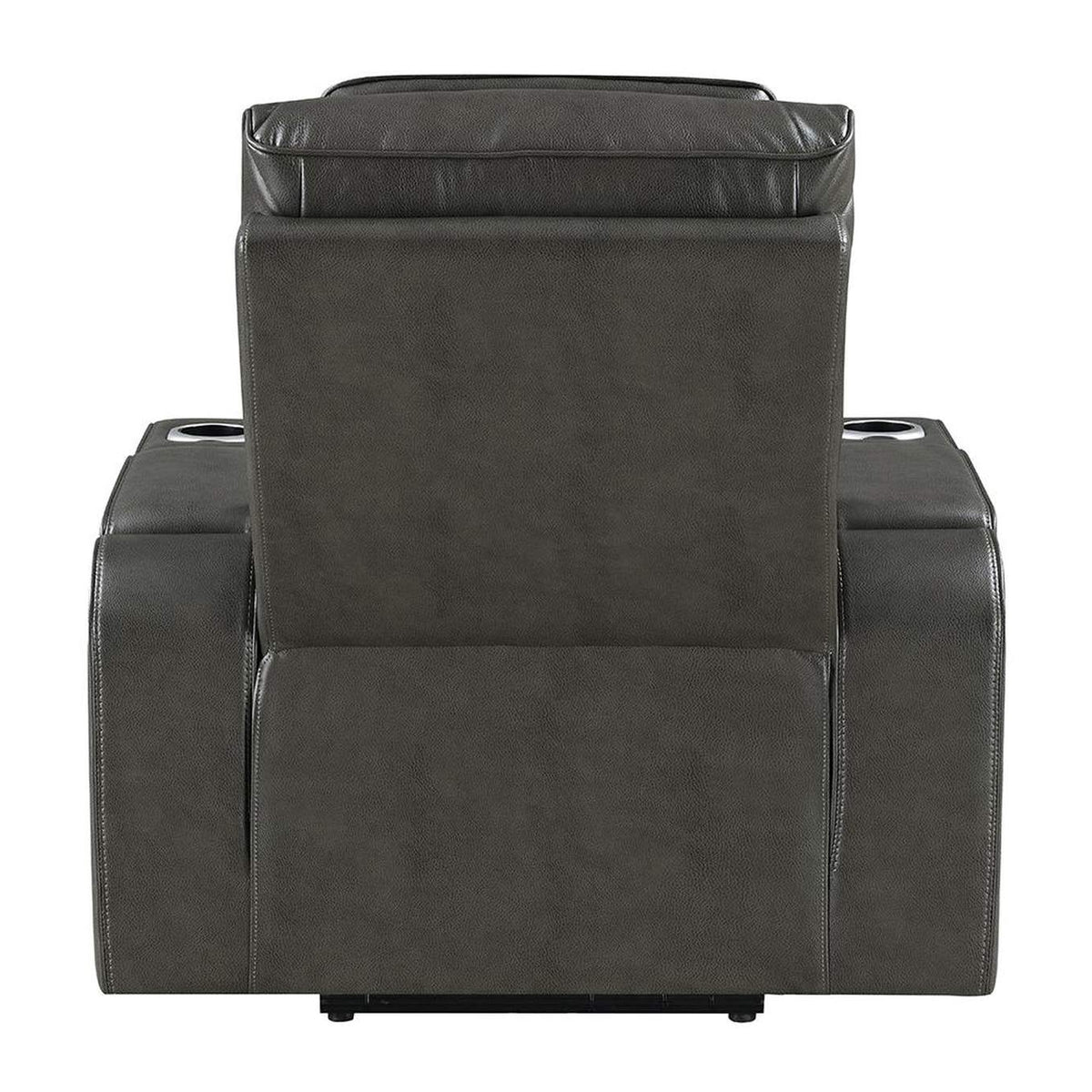 LV06232 Taddeo Power Motion Recliner with Power Headrest, USB, Wireless Charger and Led