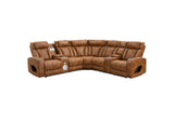 LV06240 Taddeo Power Motion Sectional Sofa Set with Power Headrest, Massage and Led