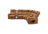 LV06240 Taddeo Power Motion Sectional Sofa Set with Power Headrest, Massage and Led
