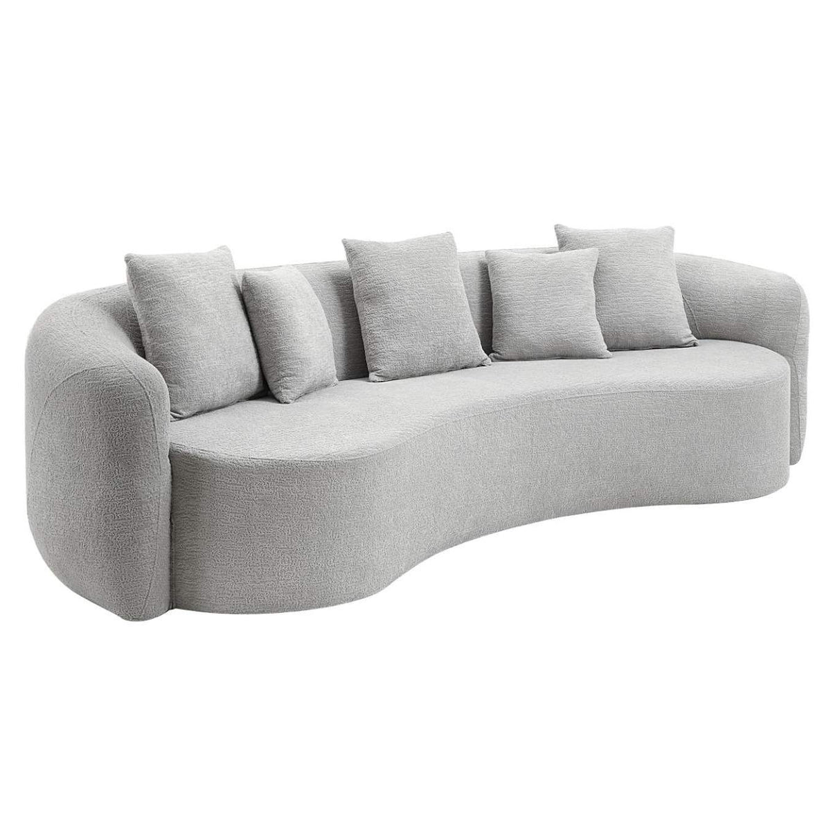 LV07150 Barasa Oversized Compressed Sofa with 5 Pillows