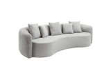 LV07150 Barasa Oversized Compressed Sofa with 5 Pillows