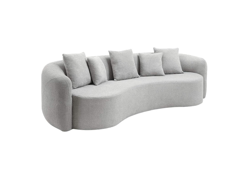 LV07150 Barasa Oversized Compressed Sofa with 5 Pillows
