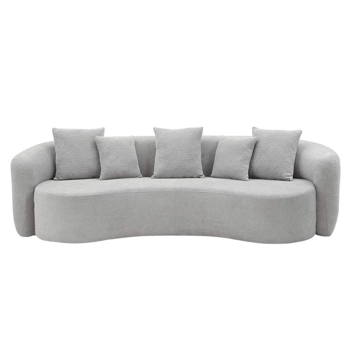LV07150 Barasa Oversized Compressed Sofa with 5 Pillows