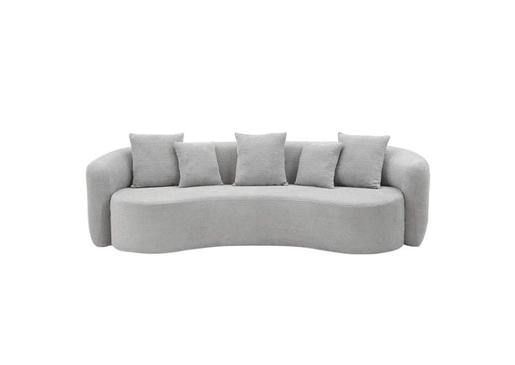 LV07150 Barasa Oversized Compressed Sofa with 5 Pillows