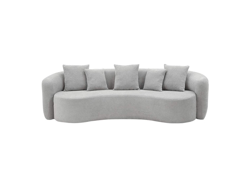 LV07150 Barasa Oversized Compressed Sofa with 5 Pillows