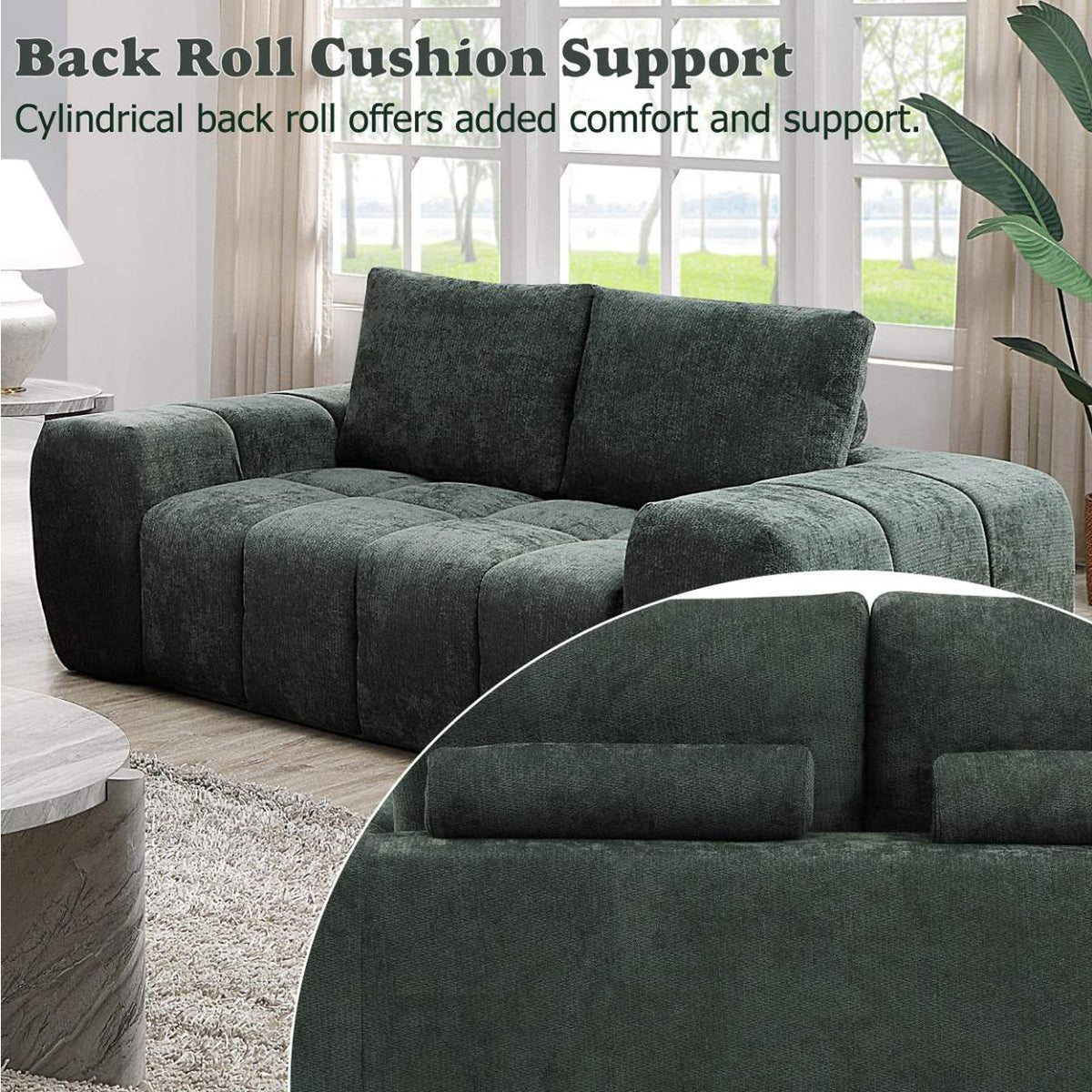 LV07191 Medwin Compressed Loveseat