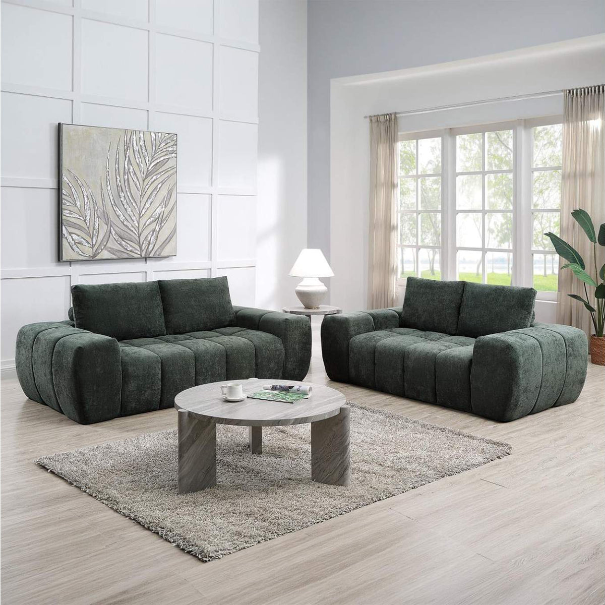 LV07191 Medwin Compressed Loveseat