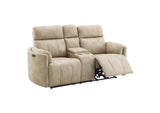 LV07411 Elison Power Motion Loveseat with Console and Storage