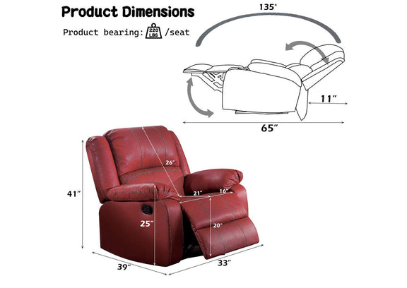LV52152 Zuriel Motion Rocker Recliner