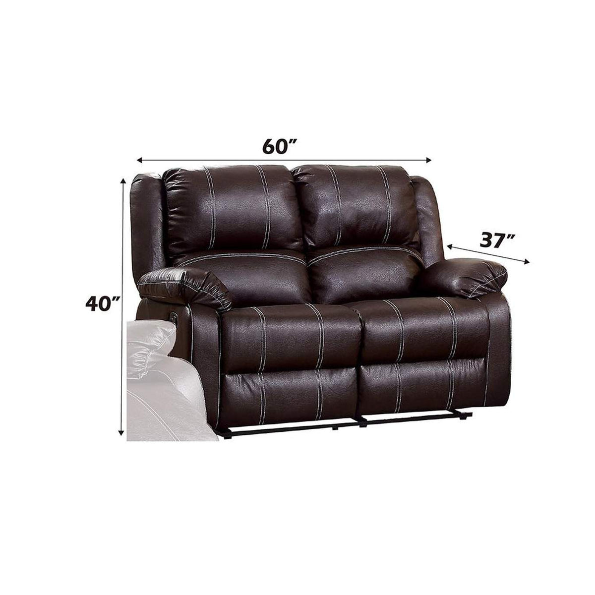 LV52281 Zuriel Motion Loveseat