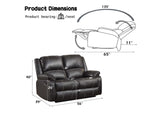 LV52286 Zuriel Motion Loveseat
